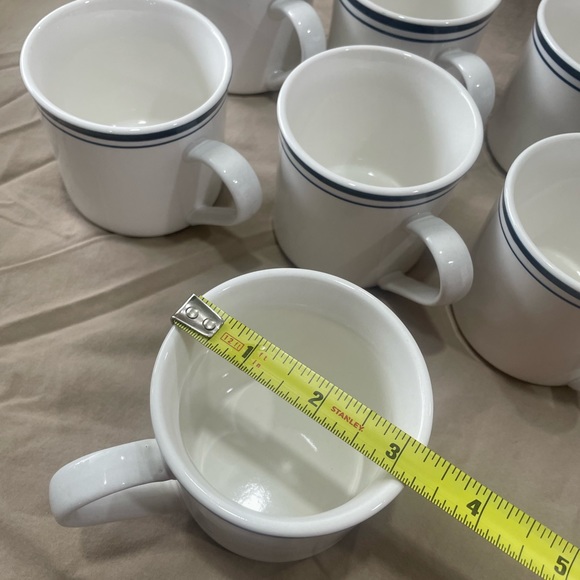 Totally Today Coffee cup Blue Dual Stripe - Picture 7 of 15